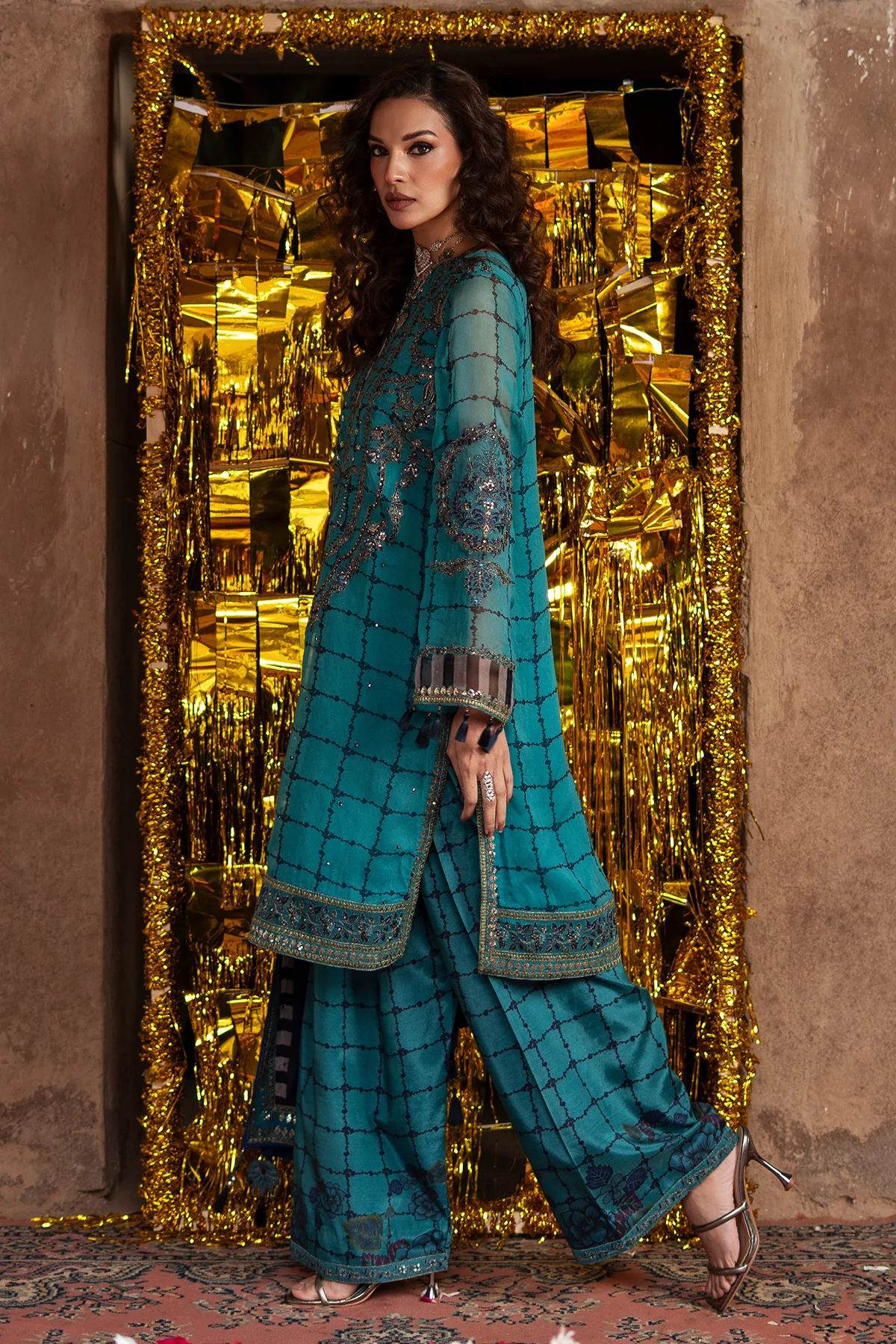 Vasal Vol-01 2026 Luxury Chiffon by Charizma | VSL6-05 - Image 3
