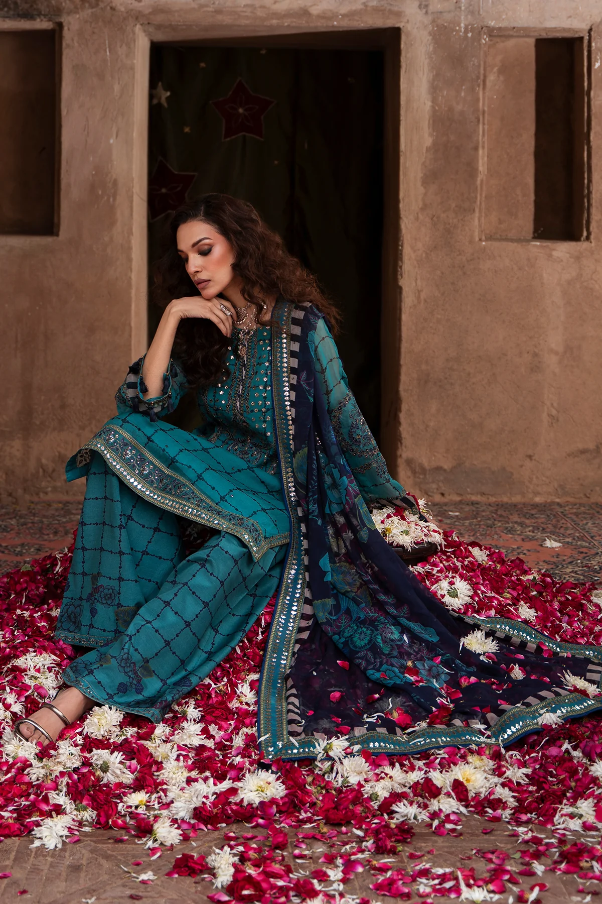 Vasal Vol-01 2026 Luxury Chiffon by Charizma | VSL6-05 - Image 2