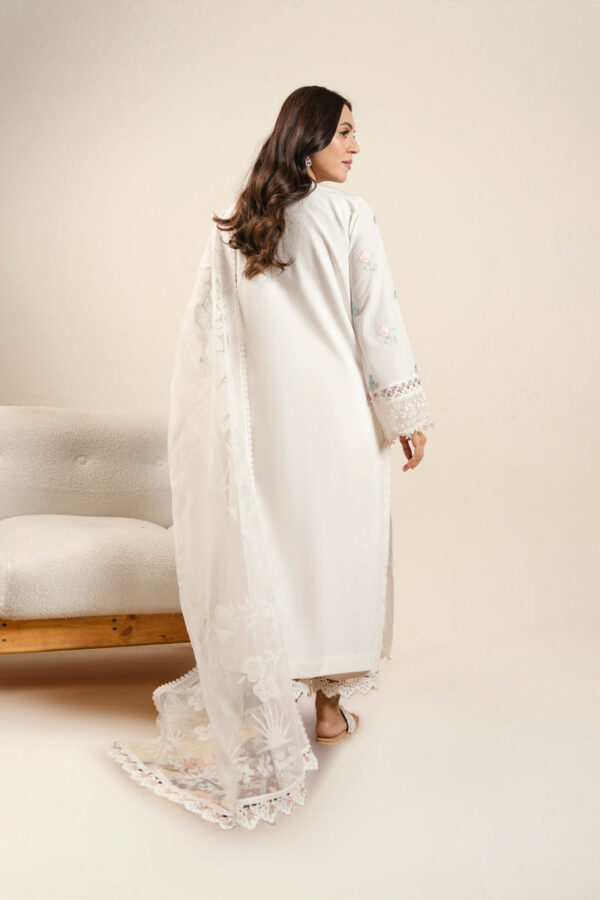 Alternative view of AlKaram Spring Summer 2026 Lawn || CAW-11-26-Off White