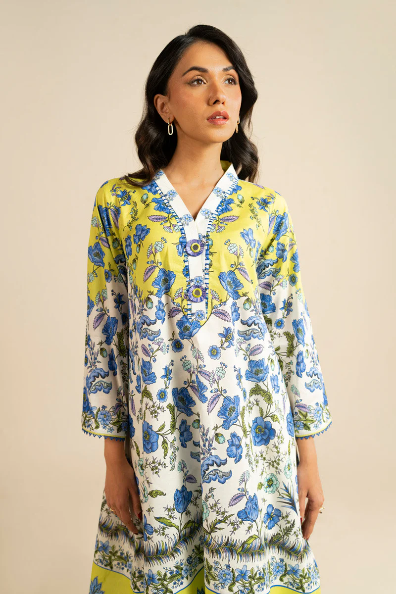 AlKaram Spring Summer 2026 Lawn || EF79-26-Off White - Image 4