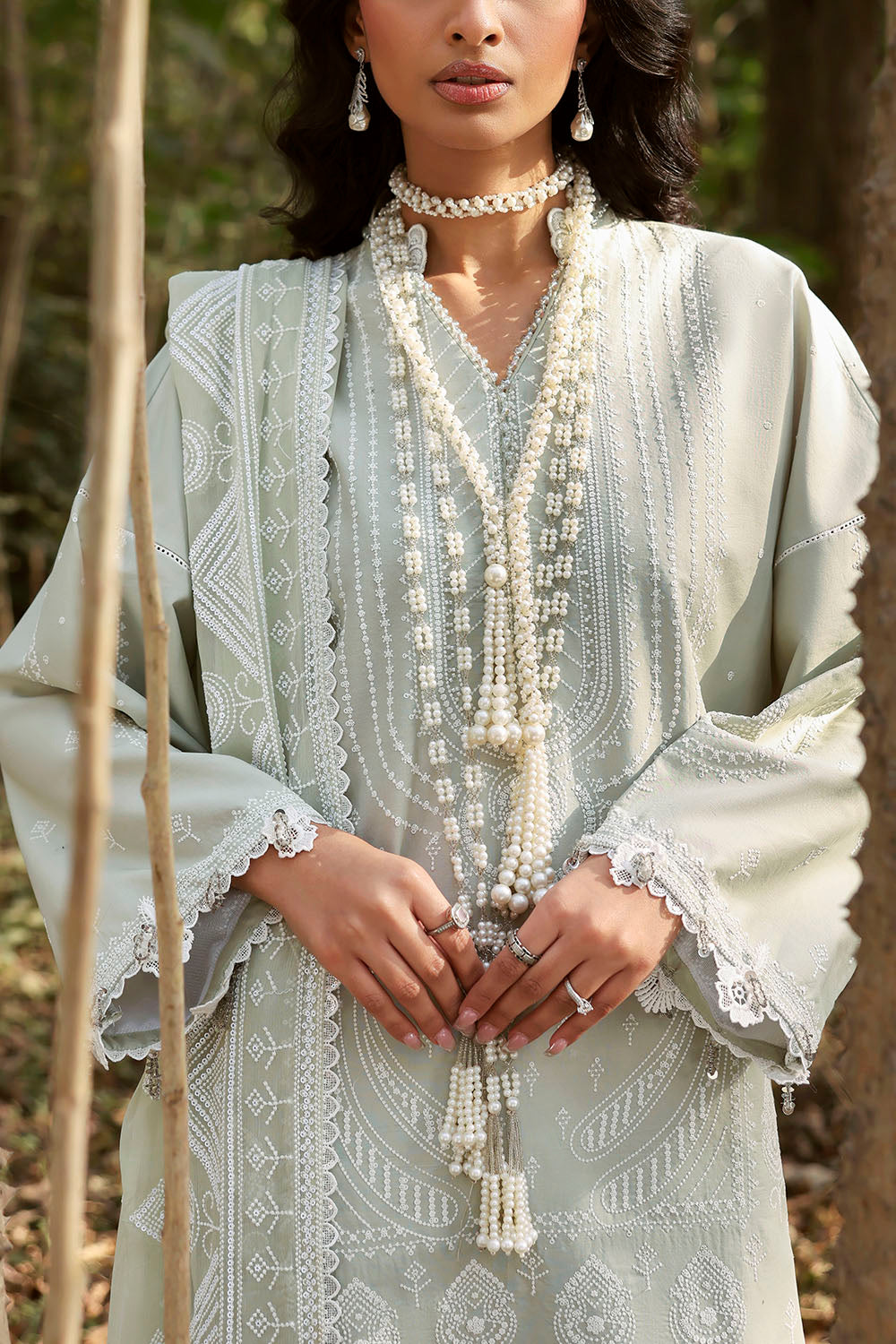 Gul Ahmed Luxury Lawn 2026 || KD-62004 - Image 6
