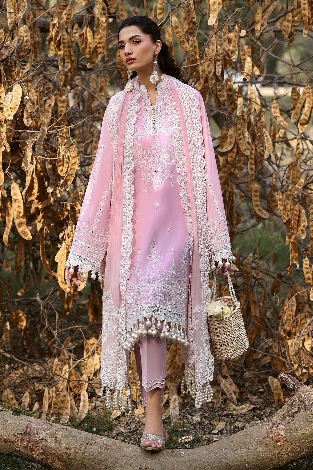 Gul Ahmed Luxury Lawn 2026 || PM-62020 - Image 2
