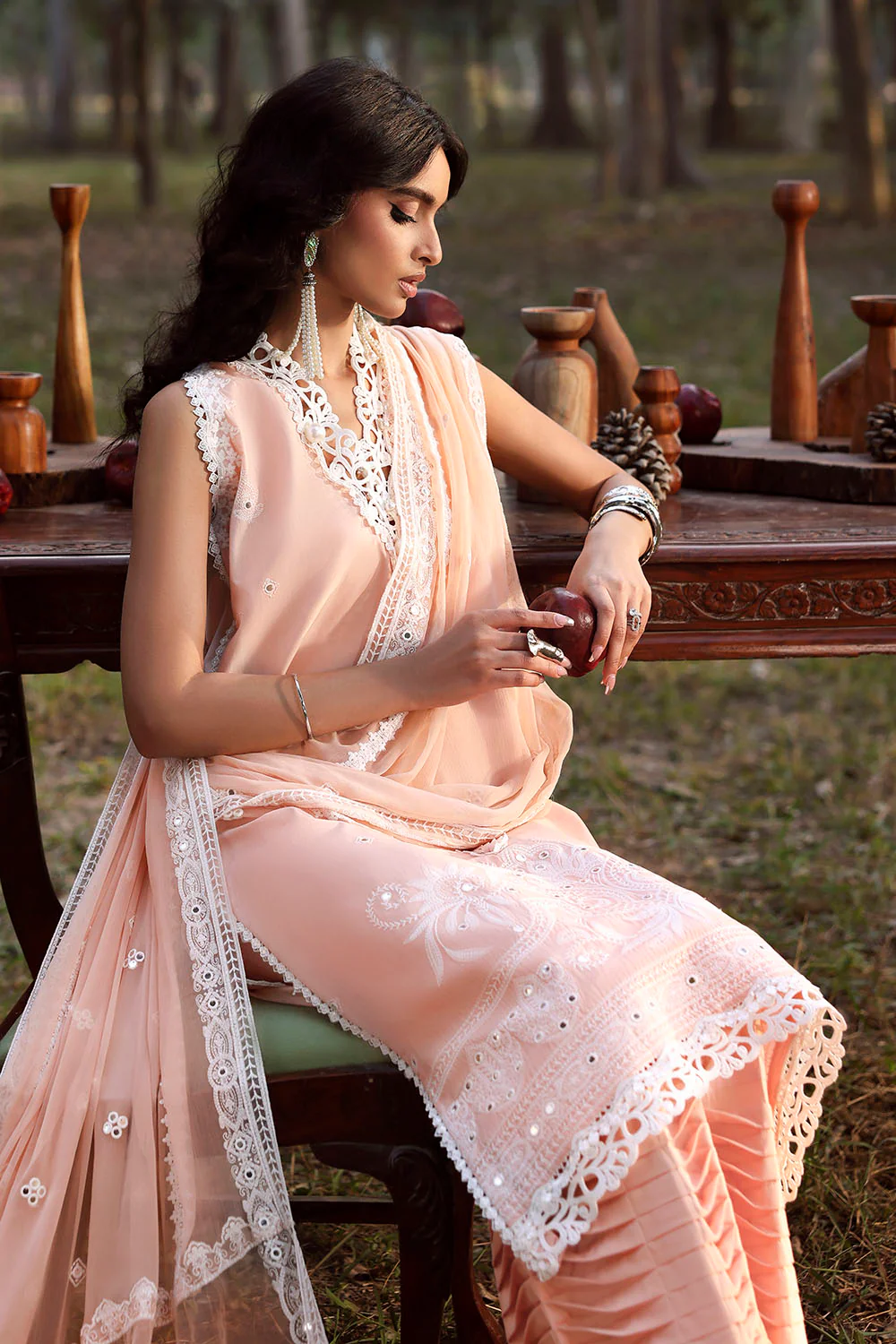 Gul Ahmed Luxury Lawn 2026 || PM-62022 - Image 4