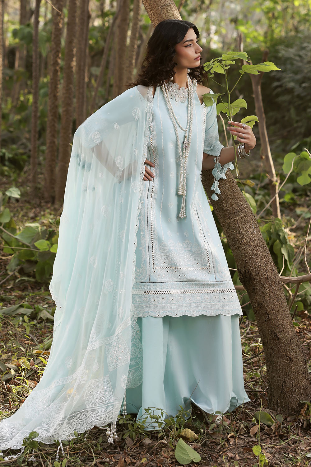 Gul Ahmed Luxury Lawn 2026 || PM-62024 - Image 2