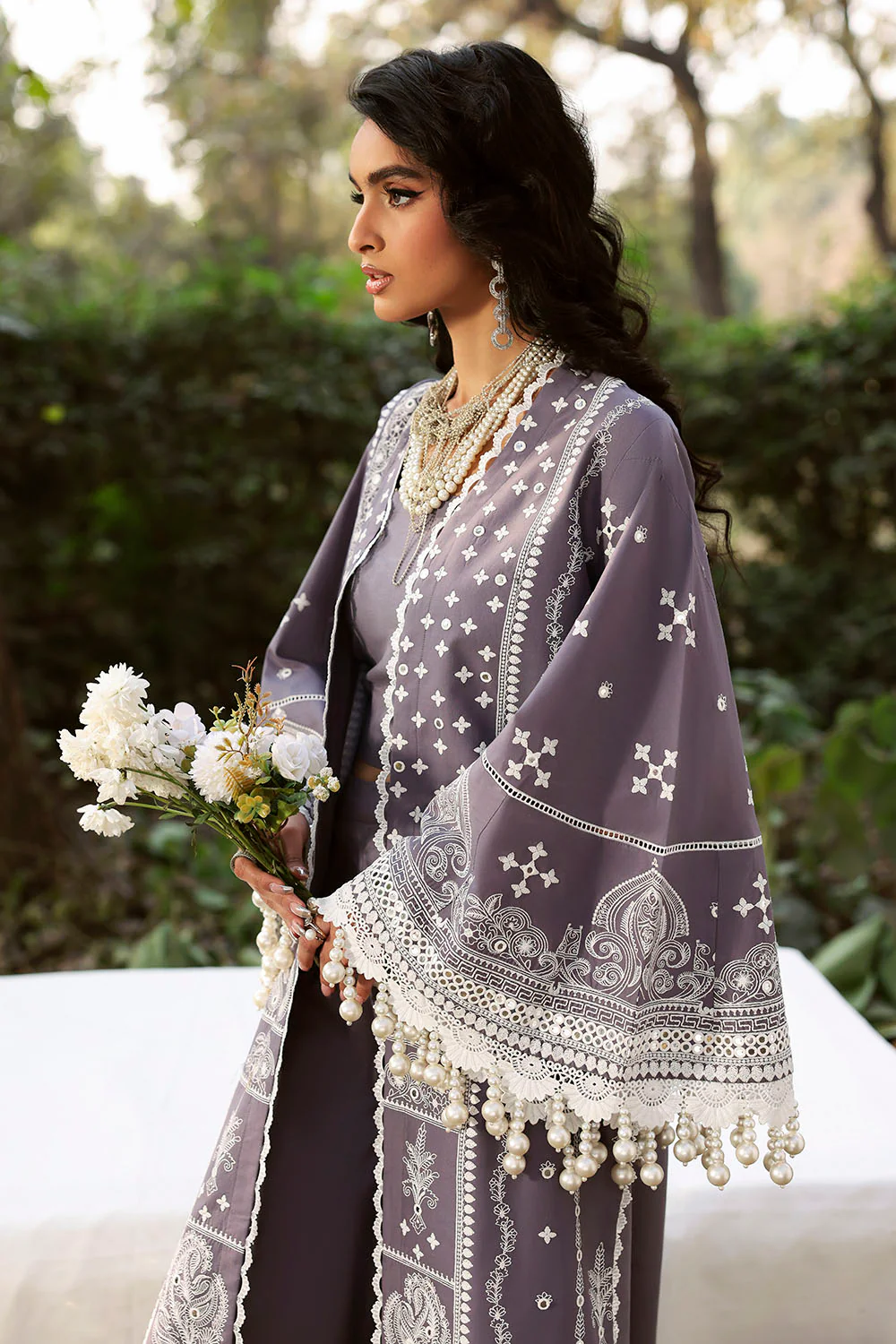 Gul Ahmed Luxury Lawn 2026 || PM-62025 - Image 4
