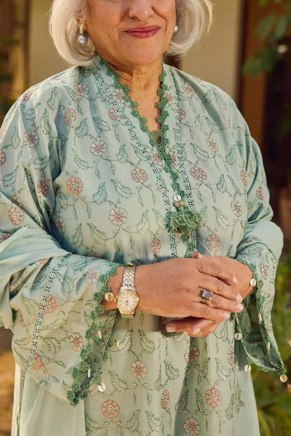 Alternative view of Gul Ahmed Mother's Lawn 2026 | PM-62048