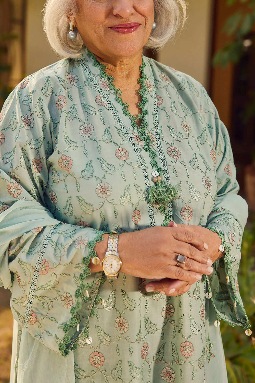 Gul Ahmed Mother's Lawn 2026 | PM-62048 - Image 2