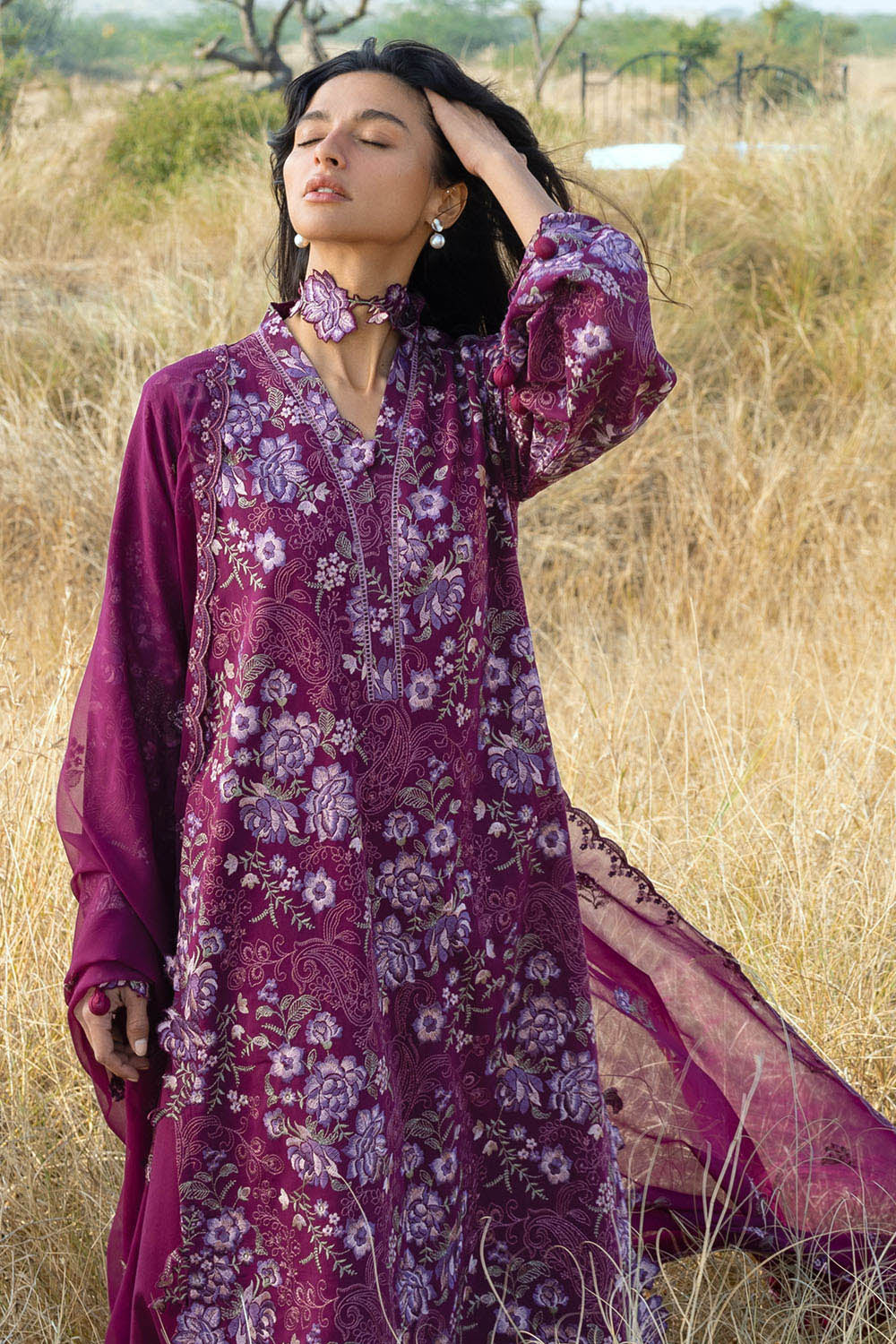Gul Ahmed Poetry of Luxury 2026 || LSV-62001 - Image 2
