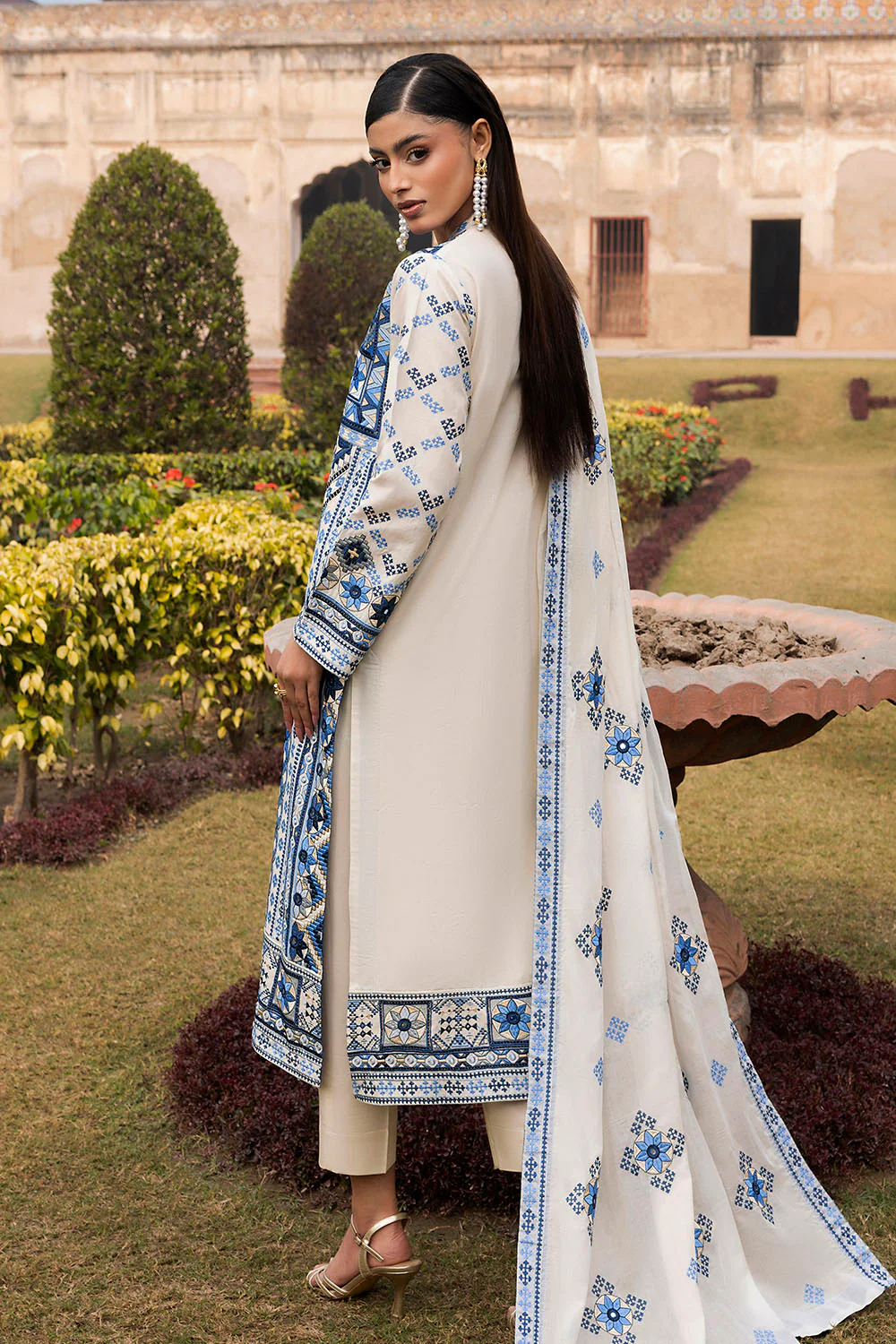 Mitti ki Khushboo by Gul Ahmed Lawn Collection 2026 | CL-52450 - Image 3