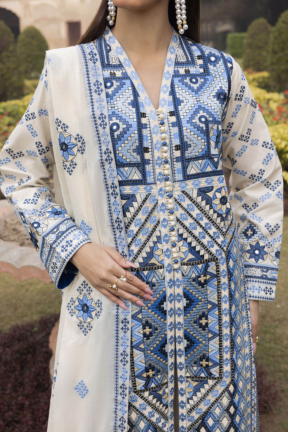 Mitti ki Khushboo by Gul Ahmed Lawn Collection 2026 | CL-52450 - Image 5
