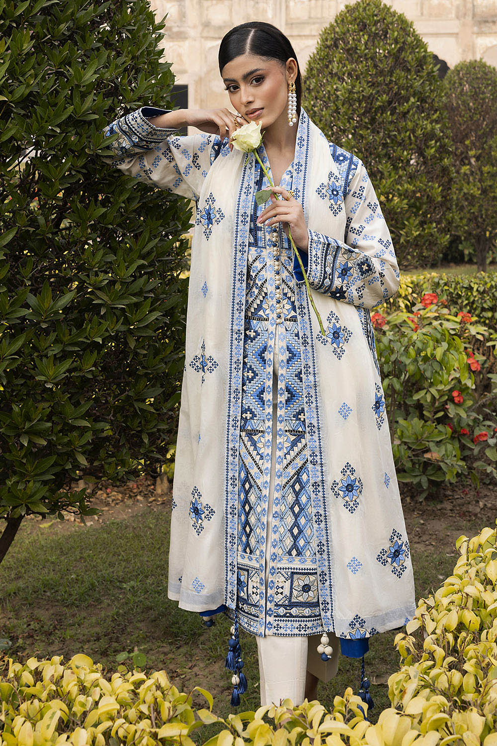 Mitti ki Khushboo by Gul Ahmed Lawn Collection 2026 | CL-52450 - Image 2