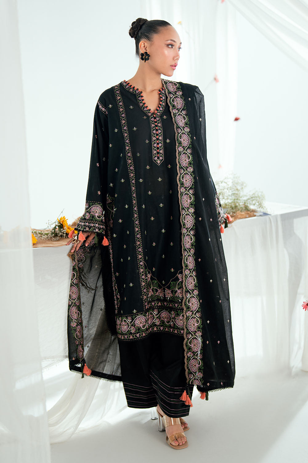 Mitti ki Khushboo by Gul Ahmed Lawn Collection 2026 | DN-62004