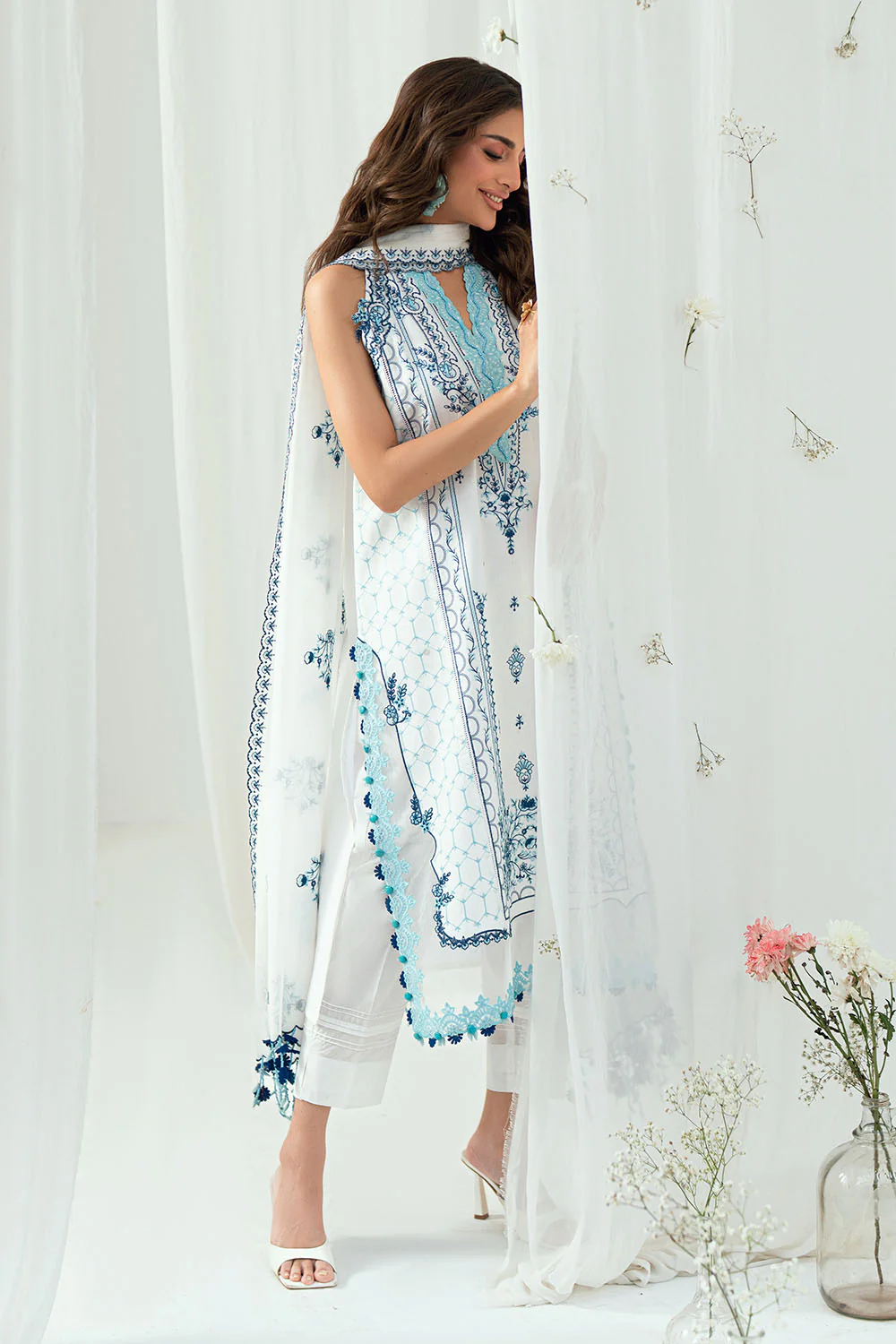 Mitti ki Khushboo by Gul Ahmed Lawn Collection 2026 | DN-62011 - Image 3