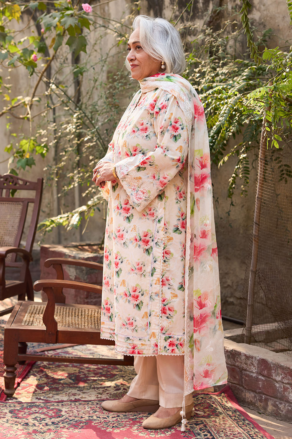 Gul Ahmed Mother's Lawn 2026 || BM-62010 - Image 3