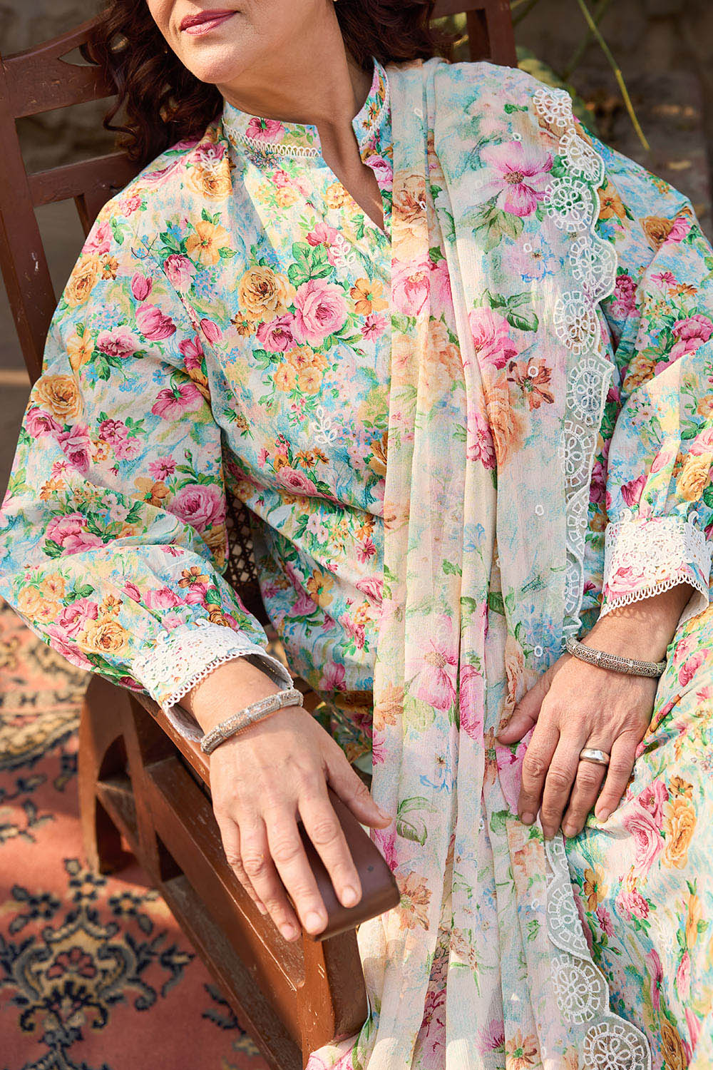 Gul Ahmed Mother's Lawn 2026 ||BM-62024 - Image 2