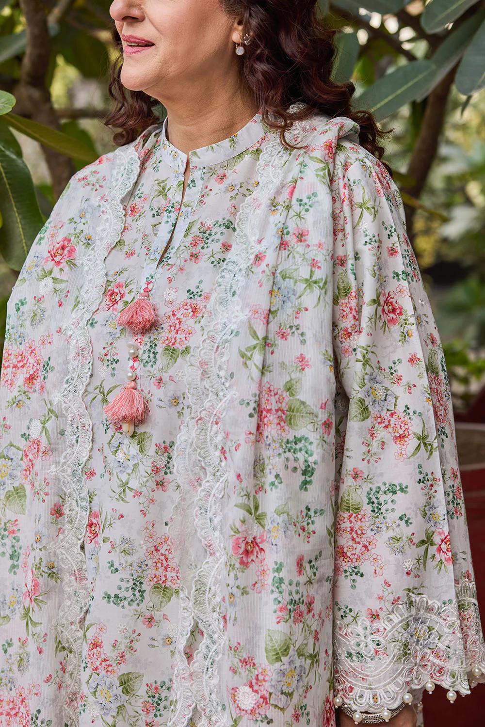 Gul Ahmed Mother's Lawn 2026 || DN-62010 - Image 2