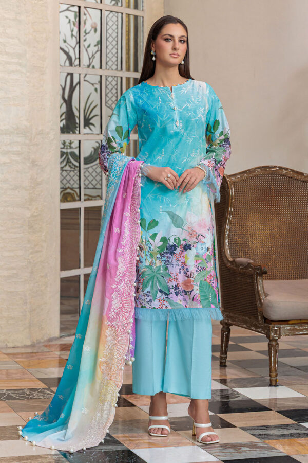 Alternative view of Mitti ki Khushboo by Gul Ahmed Lawn Collection 2026 | CL-52332
