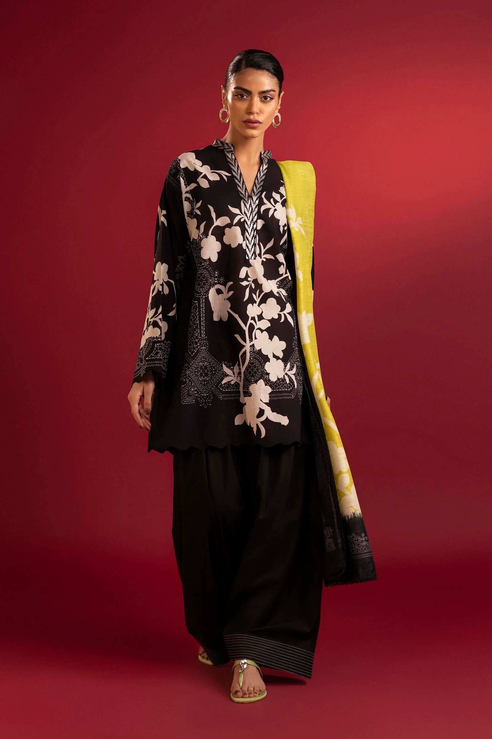 Sana Safinaz Mahay Spring '26 Vol. 1 || H261-001A-3DG - Image 4