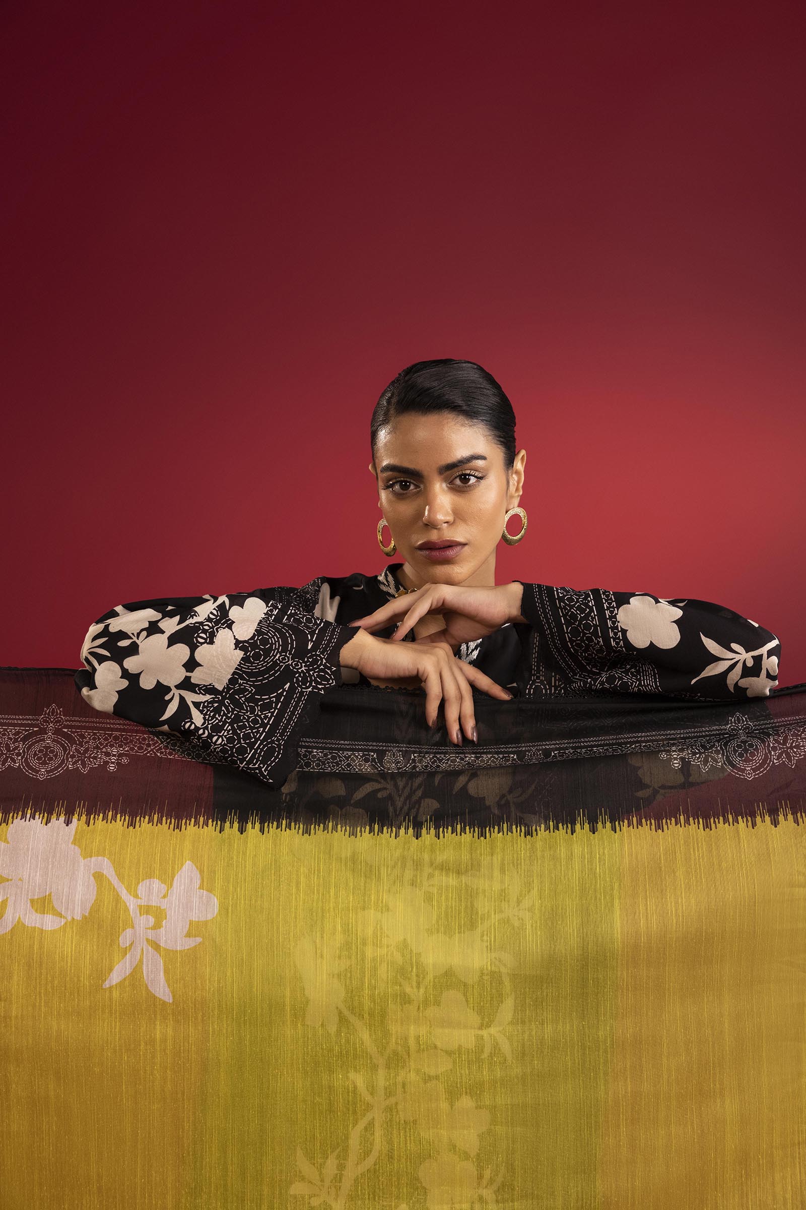 Sana Safinaz Mahay Spring '26 Vol. 1 || H261-001A-3DG - Image 5