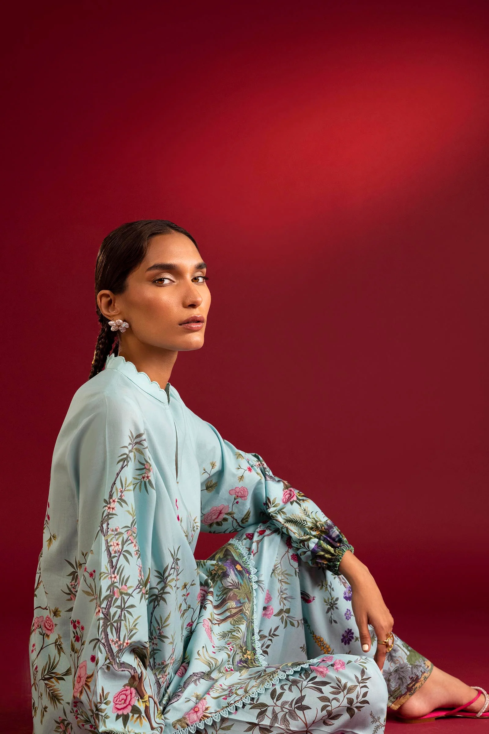 Sana Safinaz Mahay Spring '26 Vol. 1 || H261-008B-2C - Image 5
