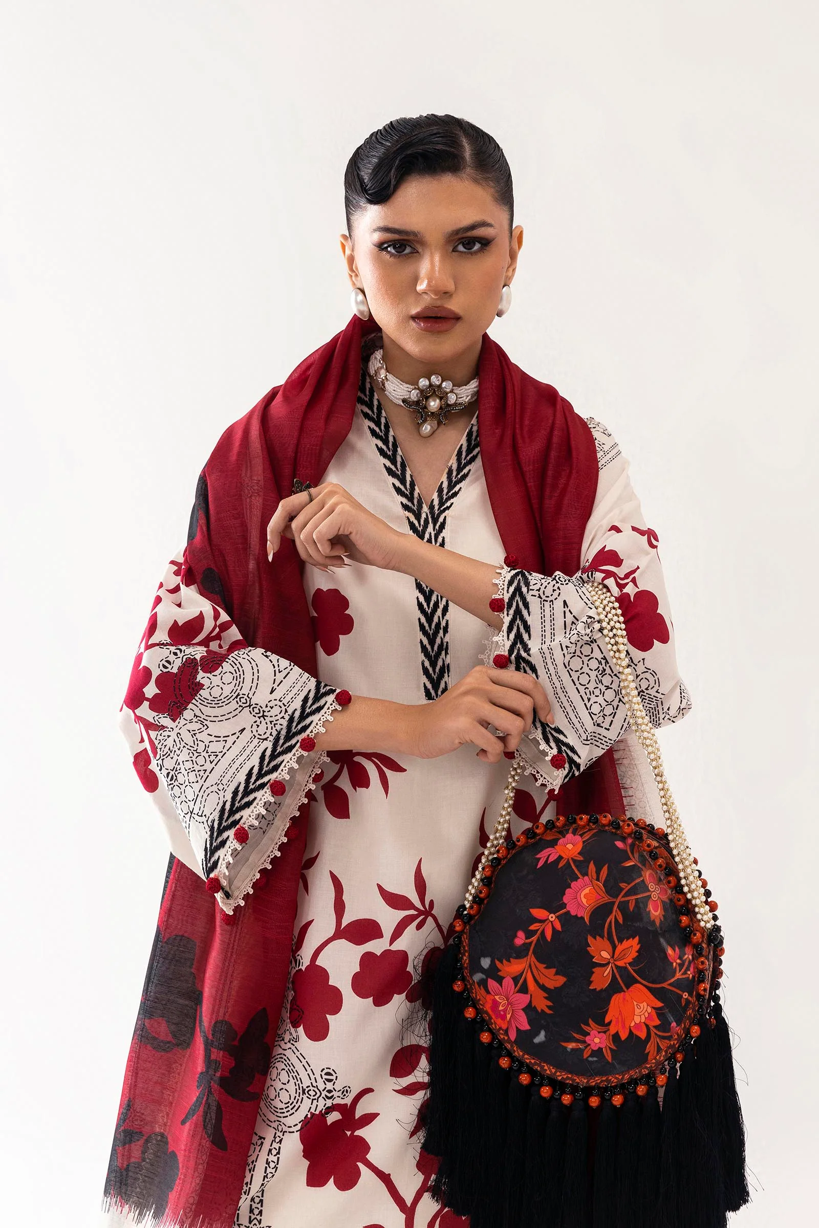 Sana Safinaz Mahay Spring '26 Vol. 1 || H261-001B-3DG - Image 2