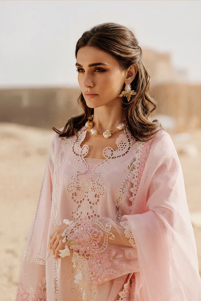 Saira Rizwan Luxury Lawn 2026 | HAYAM-SRL26-05 - Image 2