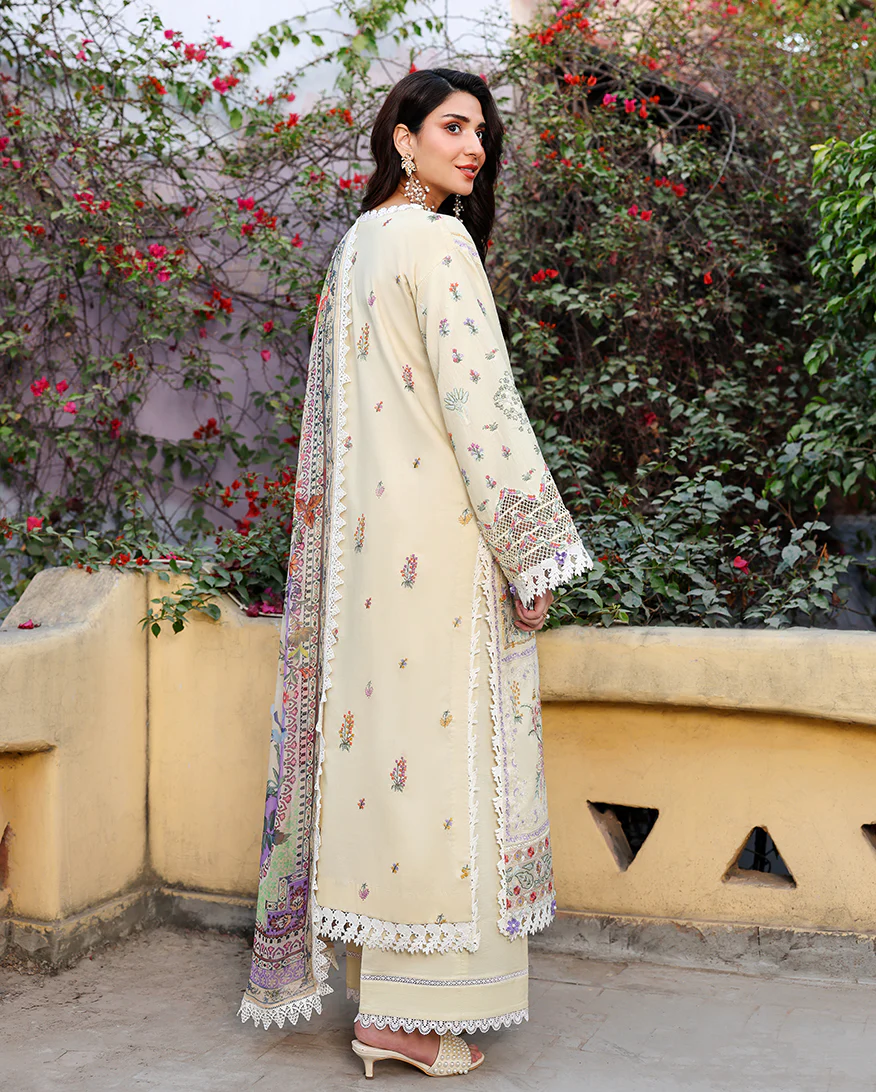 Roheenaz Summer Reverie | Luxury Lawn 2026 | Isolde - Image 4