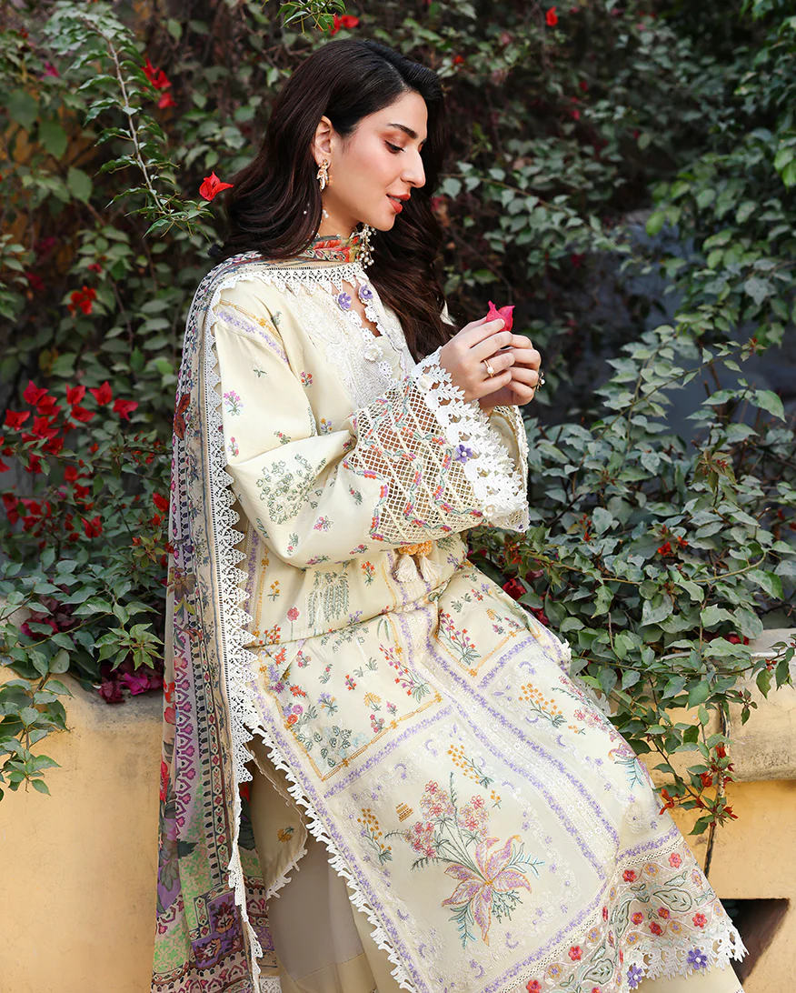 Roheenaz Summer Reverie | Luxury Lawn 2026 | Isolde - Image 2