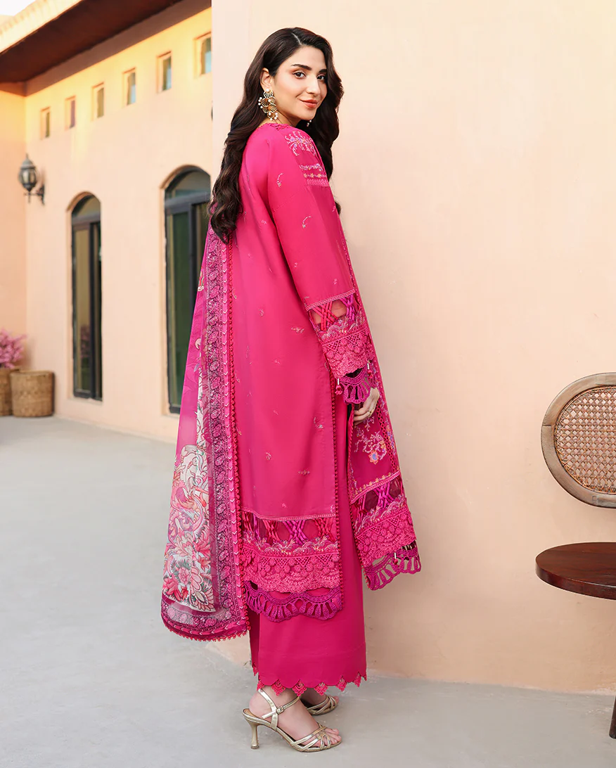 Roheenaz Summer Reverie | Luxury Lawn 2026 | Ivoria - Image 4