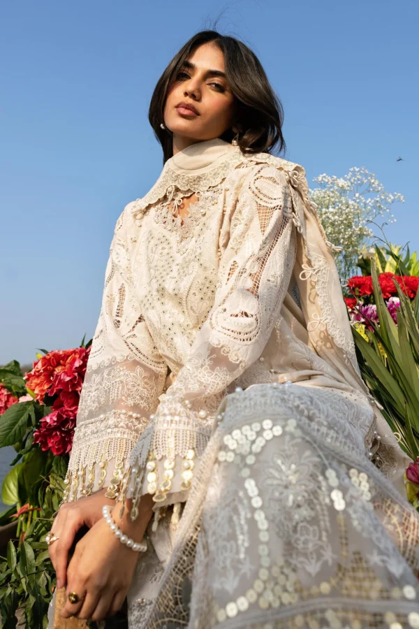 Alternative view of Sana Safinaz Luxury Lawn 2026 || L261-002-CV