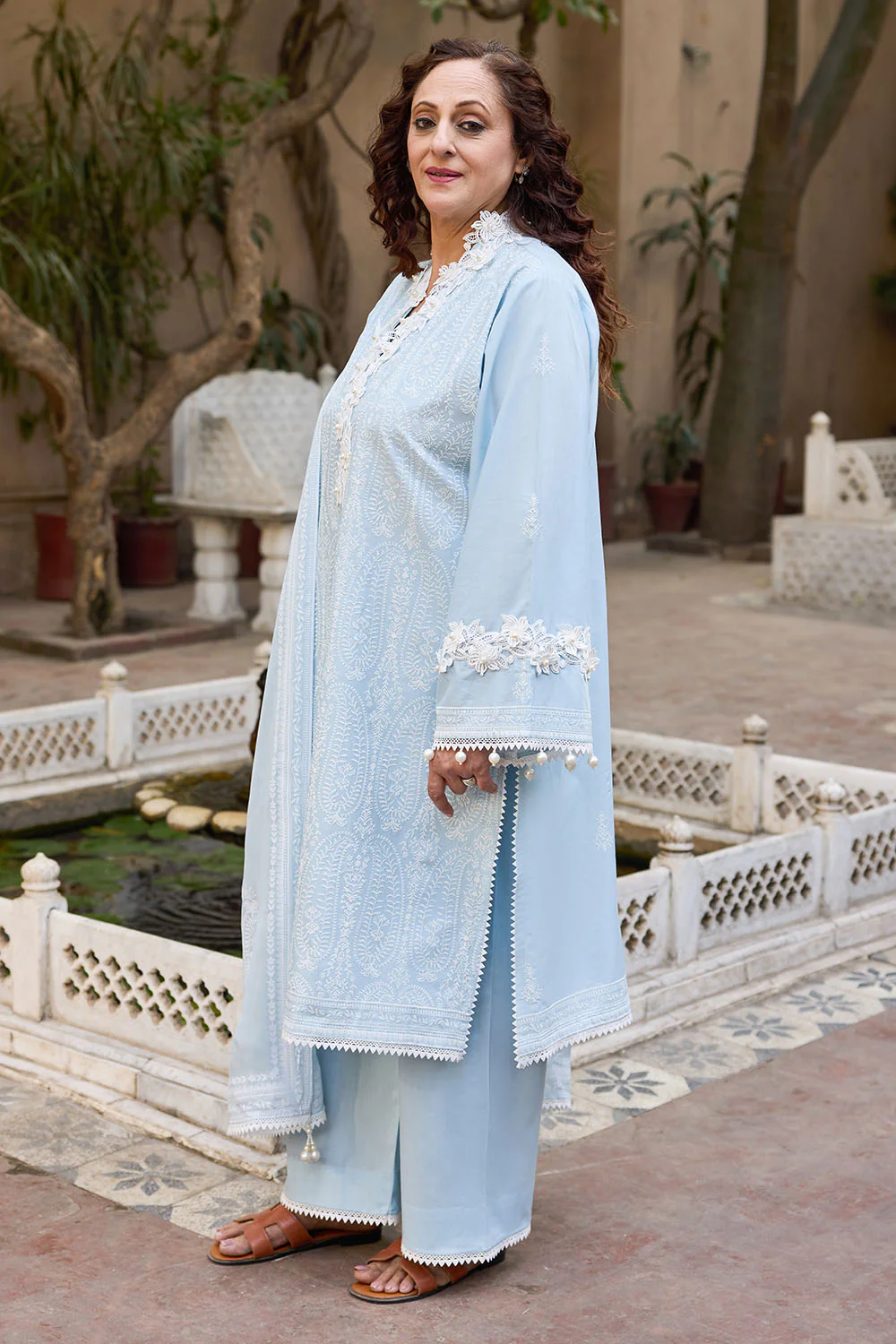 Gul Ahmed Mother's Lawn 2026 || BM-62016 - Image 2