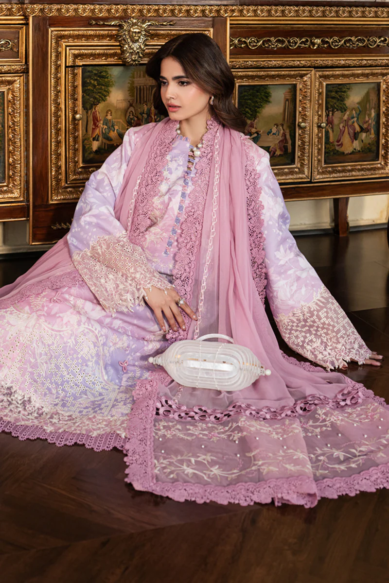 Rang Rasiya Carnation Eid Lawn 2026 || Lara - Image 3
