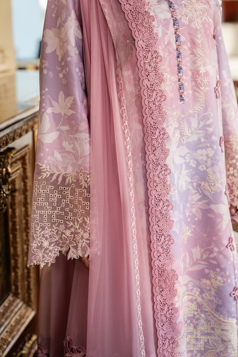 Rang Rasiya Carnation Eid Lawn 2026 || Lara - Image 4