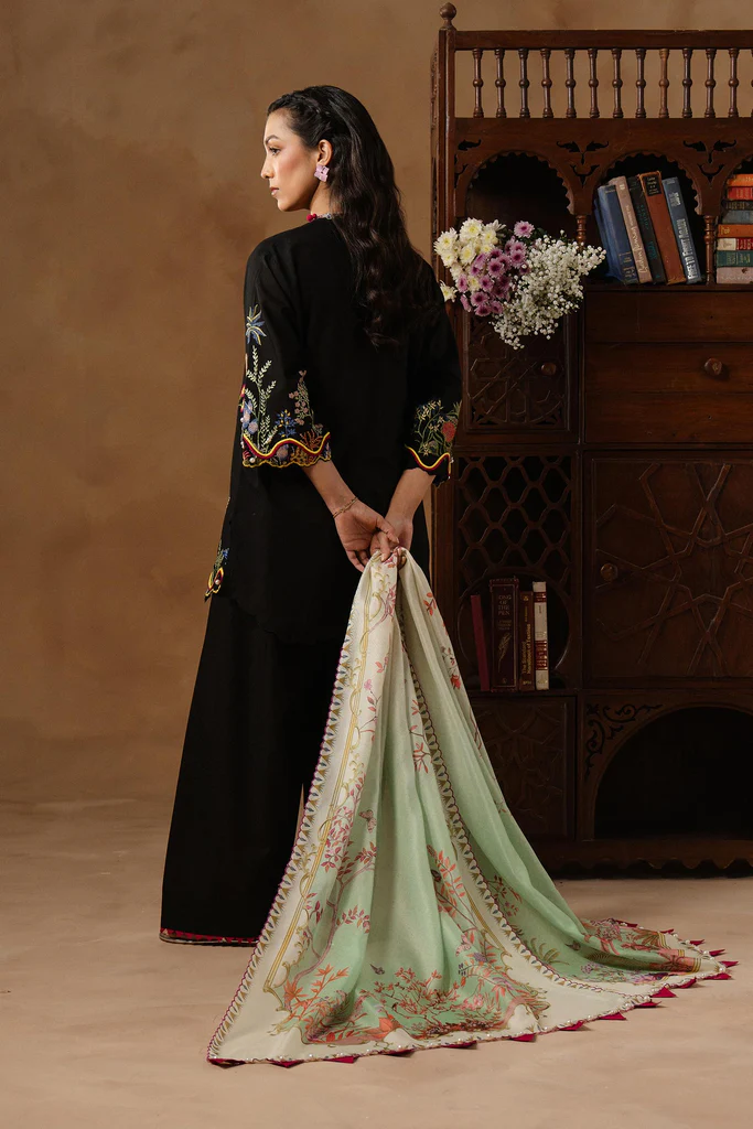 Sana Safinaz Muzlin Lawn 2026 | M261-001B-CV - Image 4