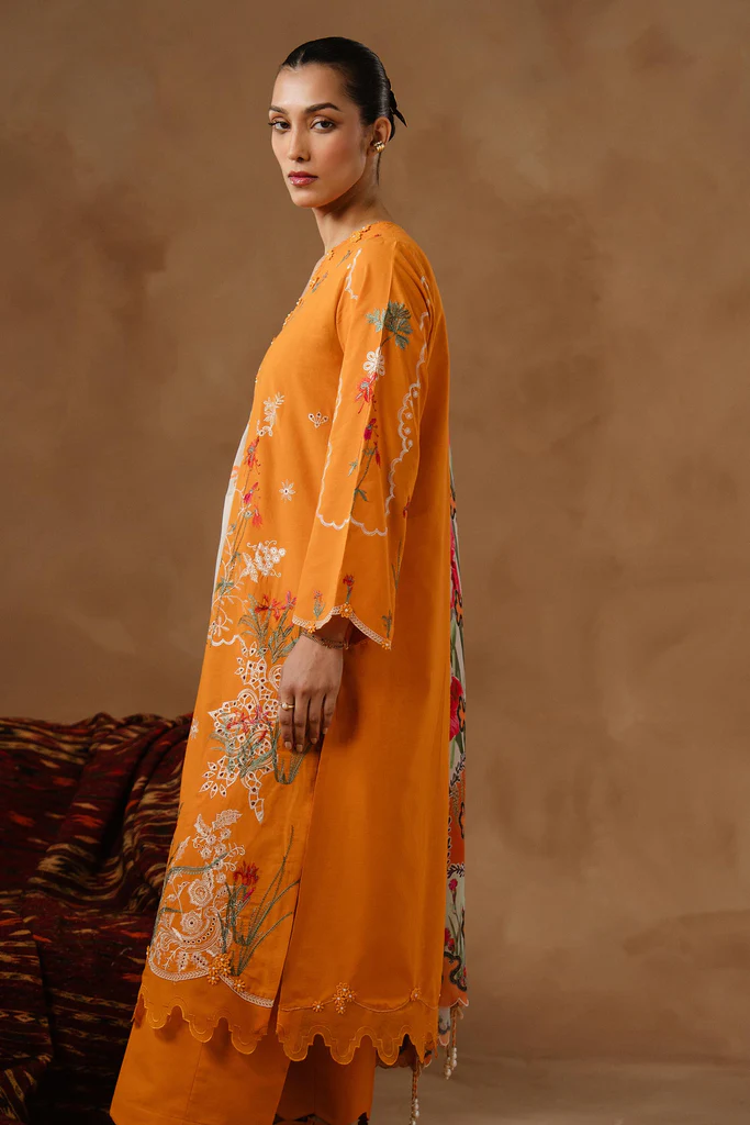 Sana Safinaz Muzlin Lawn 2026 | M261-003A-CV - Image 3