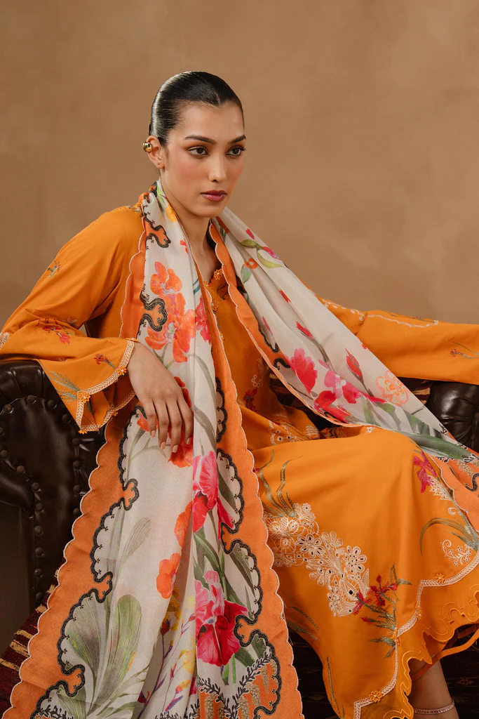 Sana Safinaz Muzlin Lawn 2026 | M261-003A-CV - Image 4