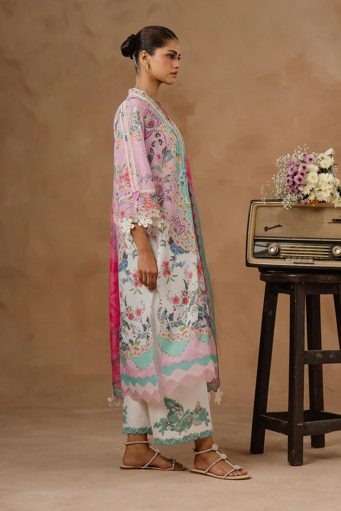 Sana Safinaz Muzlin Lawn 2026 | M261-013A-CU - Image 2