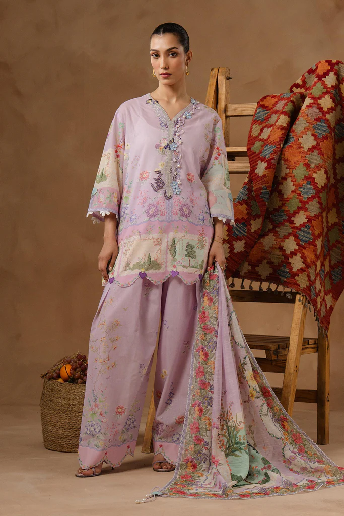 Sana Safinaz Muzlin Lawn 2026 | M261-014A-CU