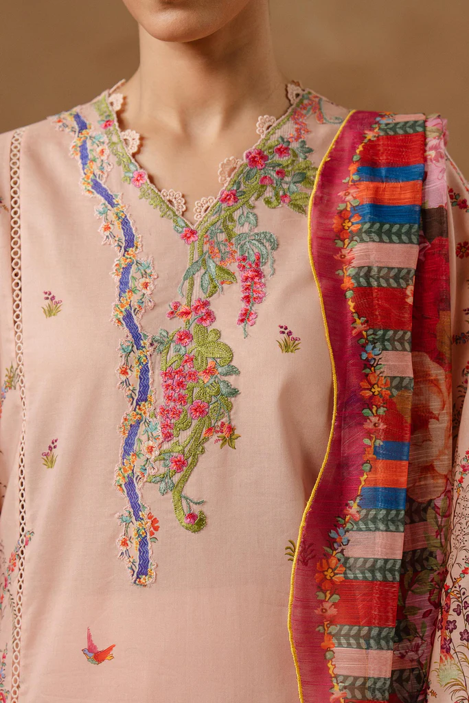 Sana Safinaz Muzlin Lawn 2026 | M261-015B-CU - Image 4