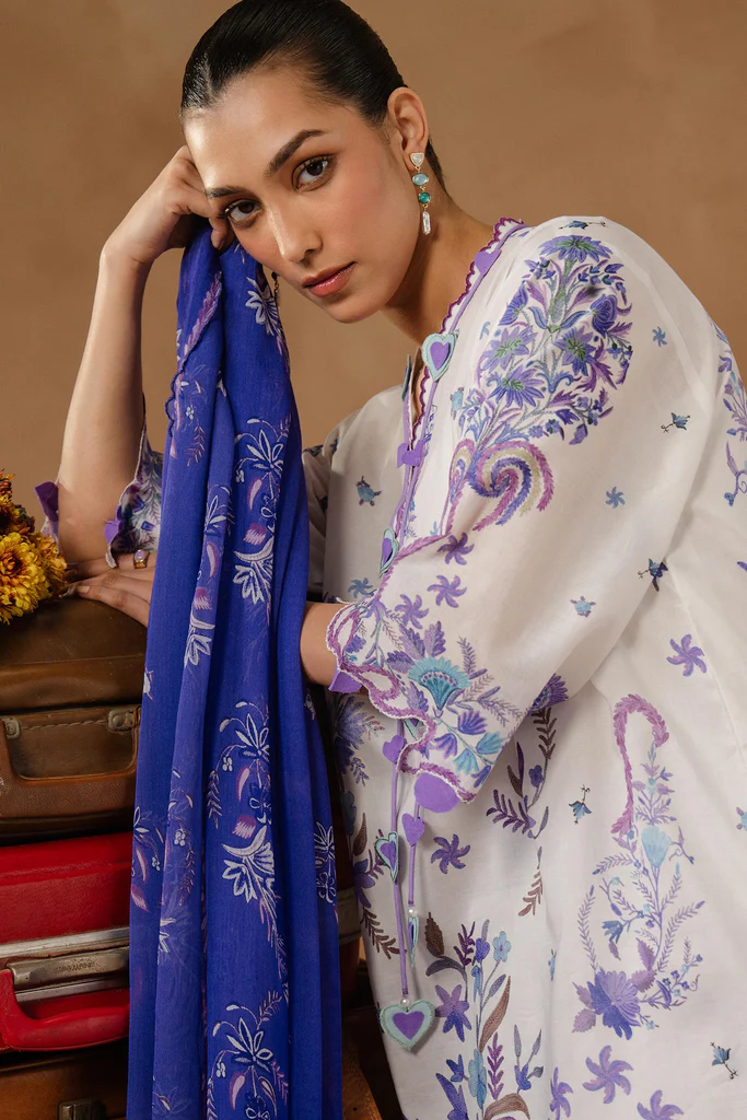 Sana Safinaz Muzlin Lawn 2026 | M261-018A-CI - Image 3
