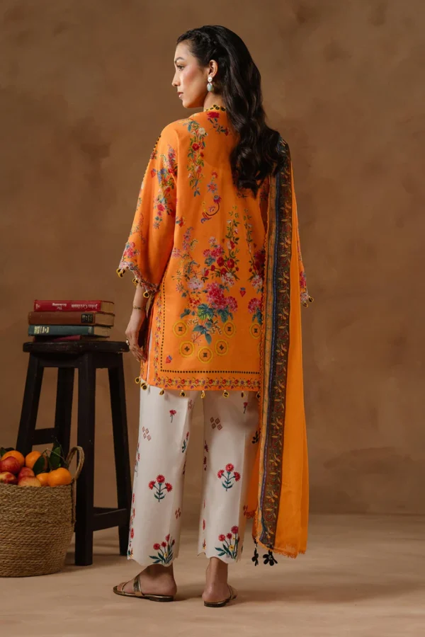 Alternative view of Sana Safinaz Muzlin Lawn 2026 | M261-019B-CI