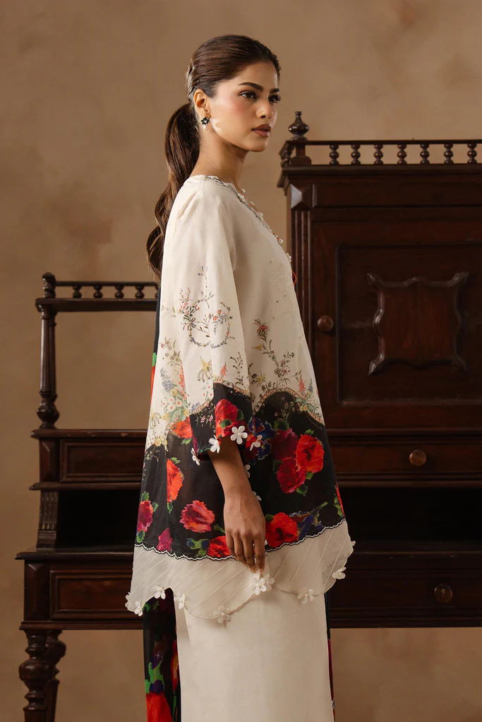Sana Safinaz Muzlin Lawn 2026 | M261-020A-CI - Image 2