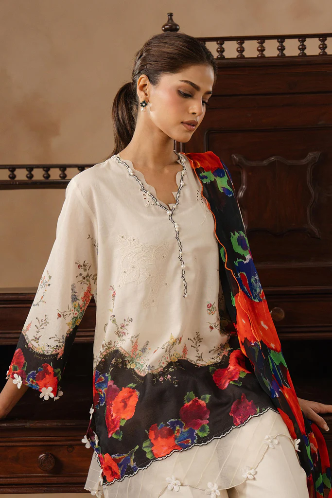 Sana Safinaz Muzlin Lawn 2026 | M261-020A-CI - Image 4
