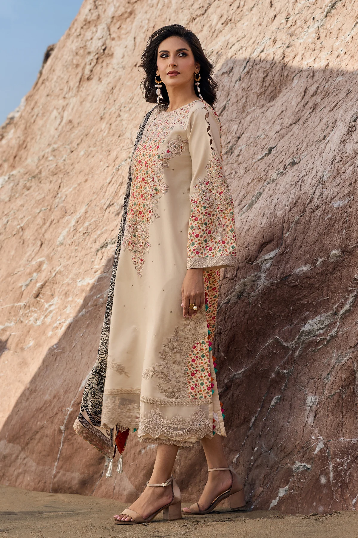 Sunshine Lawn Collection 2026 by Charizma | CSN6-01 - Image 2