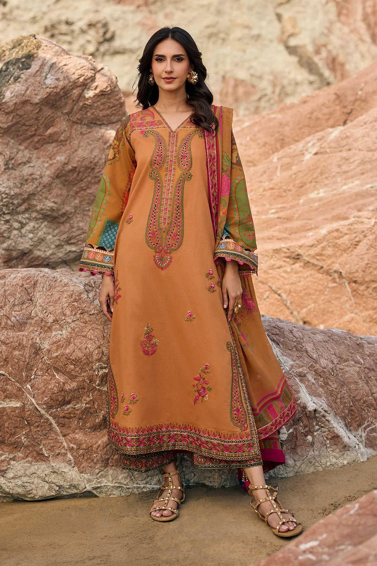 Sunshine Lawn Collection 2026 by Charizma | CSN6-02