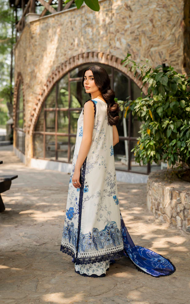 Asifa & Nabeel Meraki Lawn 2026 || Starlit - Image 4