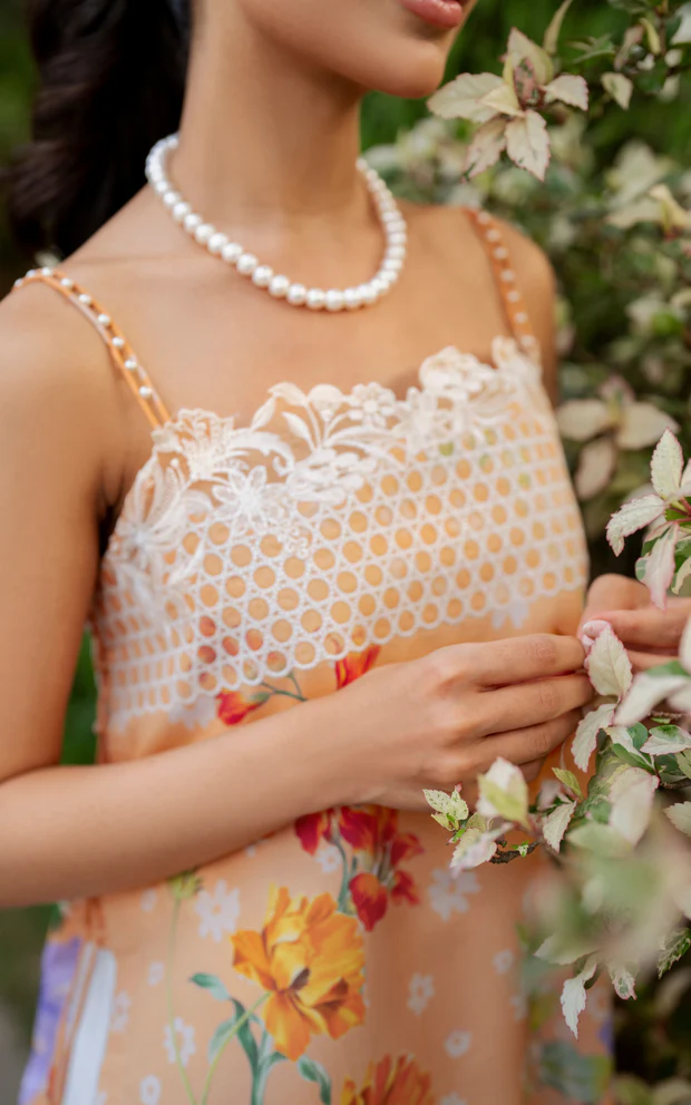 Asifa & Nabeel Meraki Lawn 2026 || Marigold Muse - Image 3