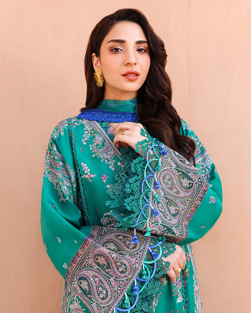 Roheenaz Summer Reverie | Luxury Lawn 2026 | Moonveil - Image 3