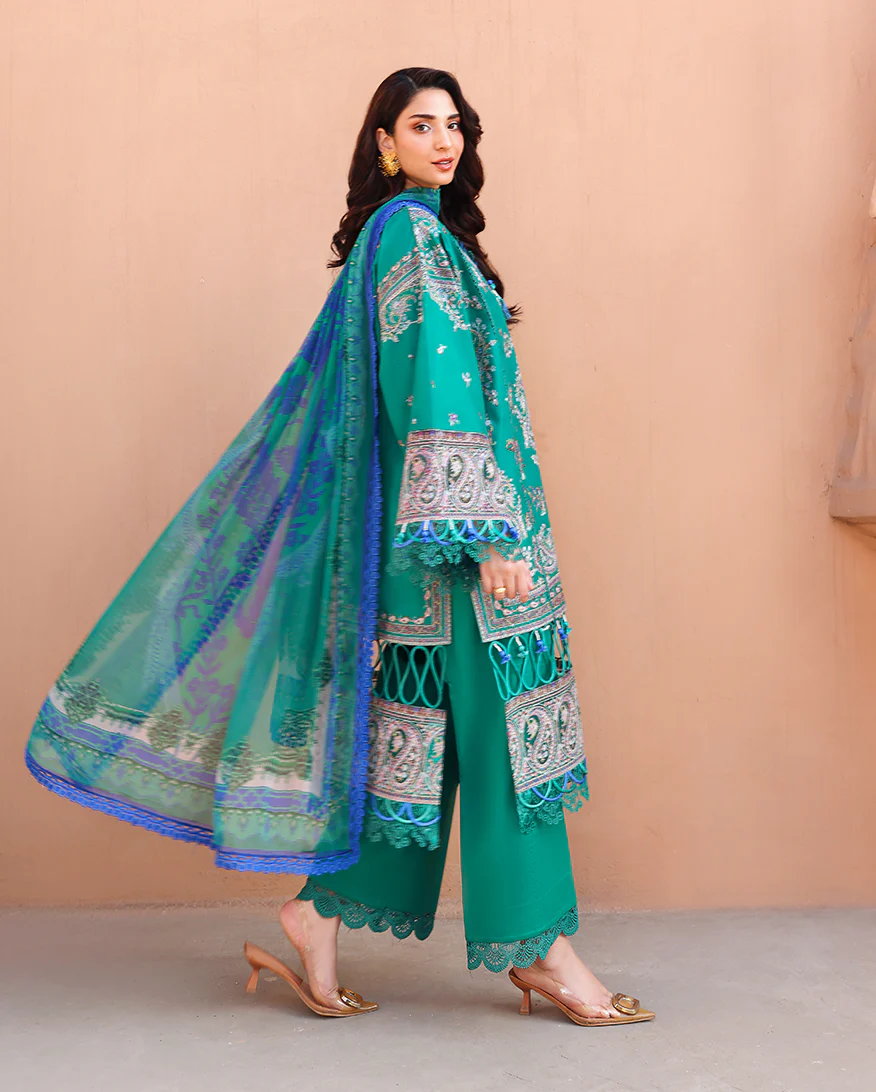 Roheenaz Summer Reverie | Luxury Lawn 2026 | Moonveil - Image 5