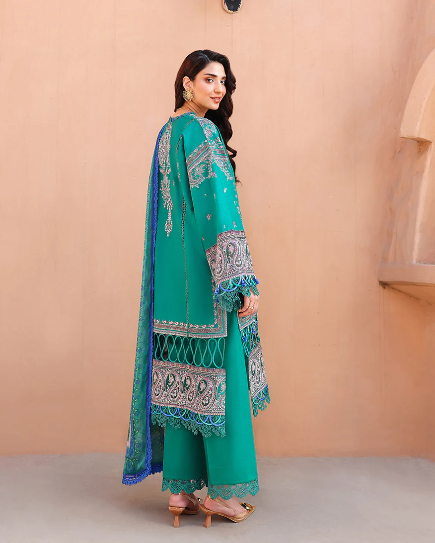 Roheenaz Summer Reverie | Luxury Lawn 2026 | Moonveil - Image 4